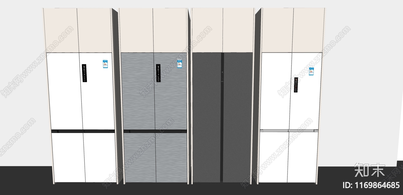 冰箱SU模型下载【ID:1169864685】