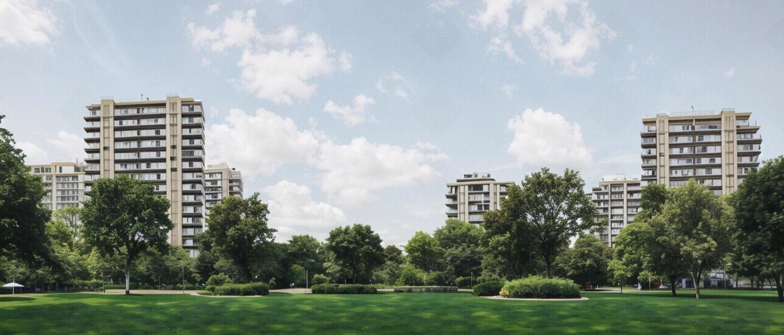 现代城市外景贴图下载【ID:1169865424】