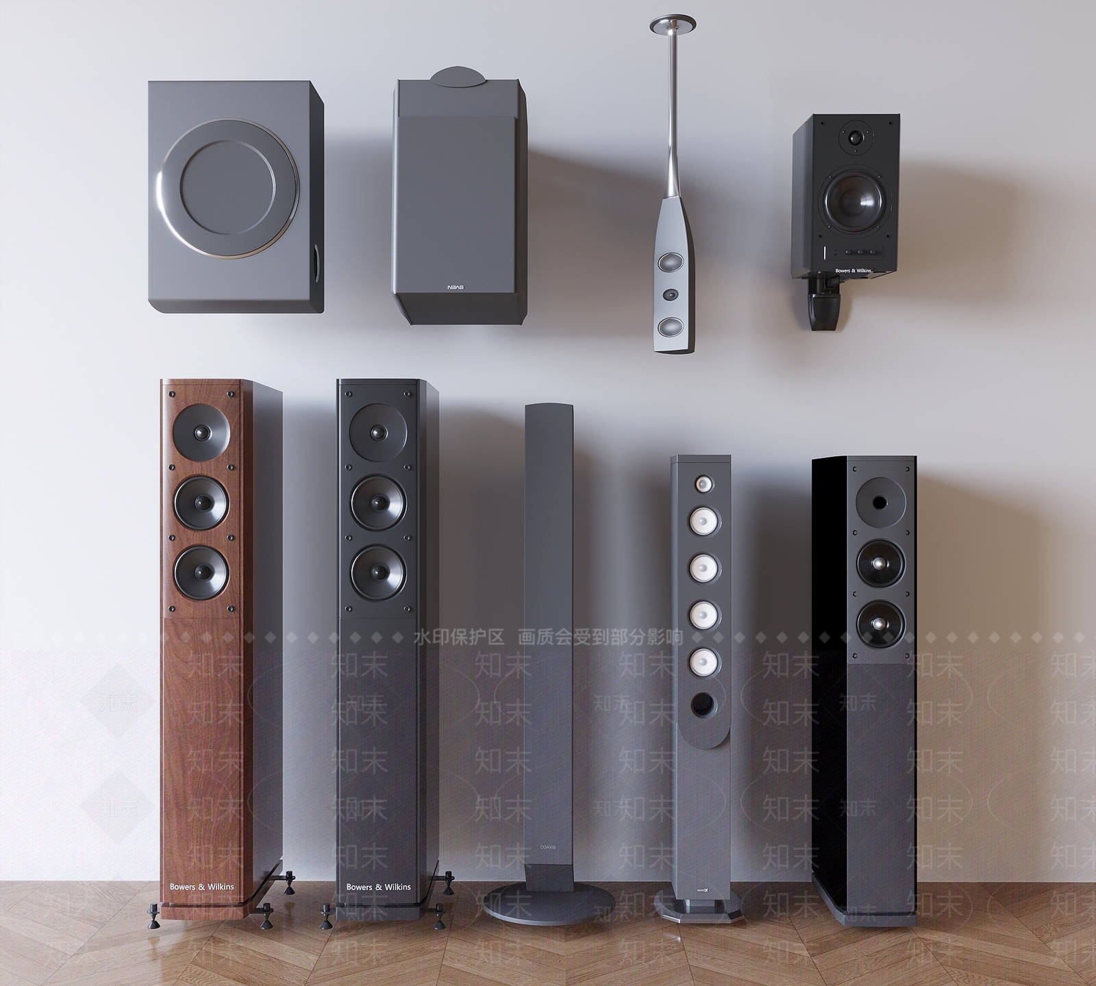 音响SU模型下载【ID:1169870831】