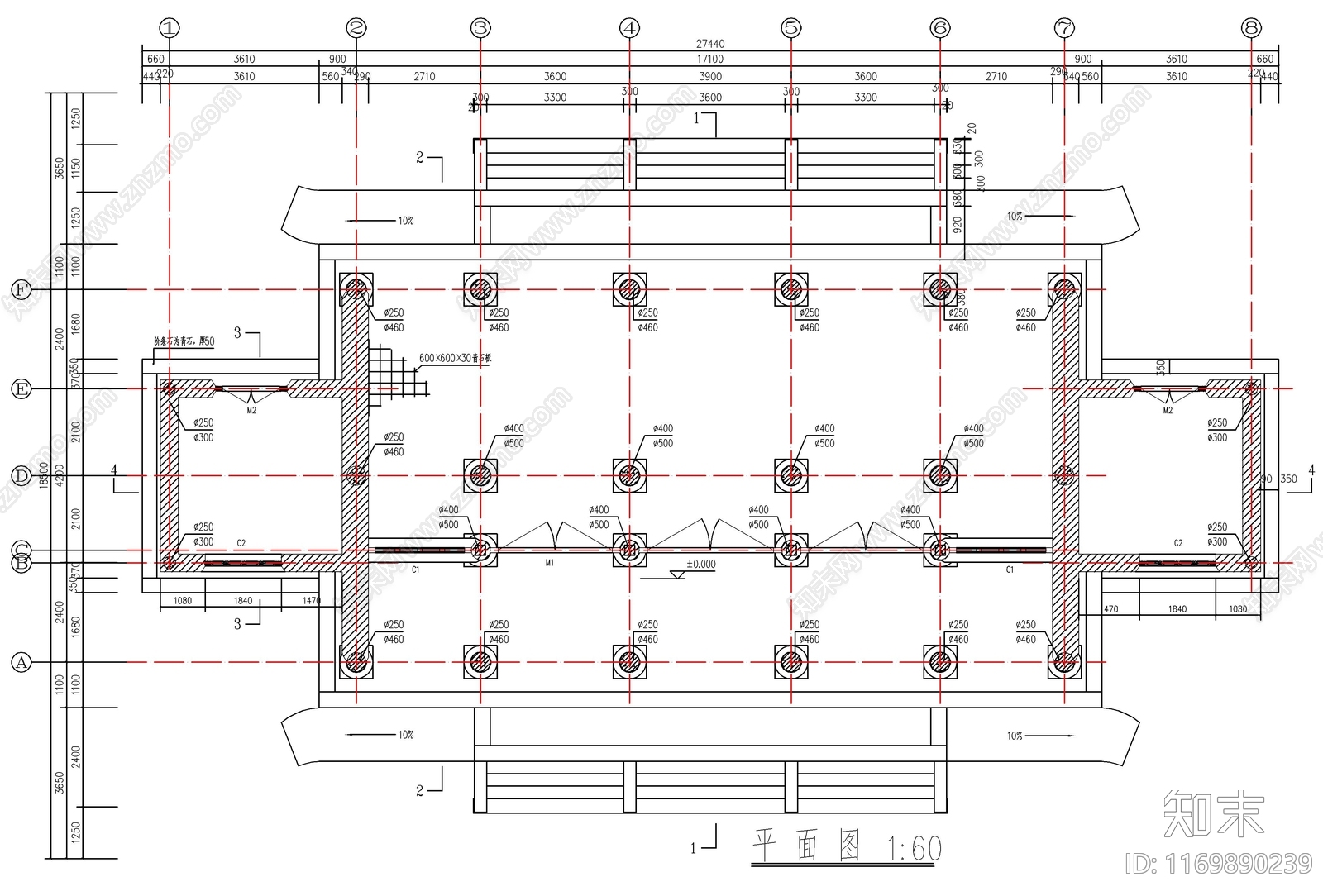 现代新中式古建cad施工图下载【ID:1169890239】