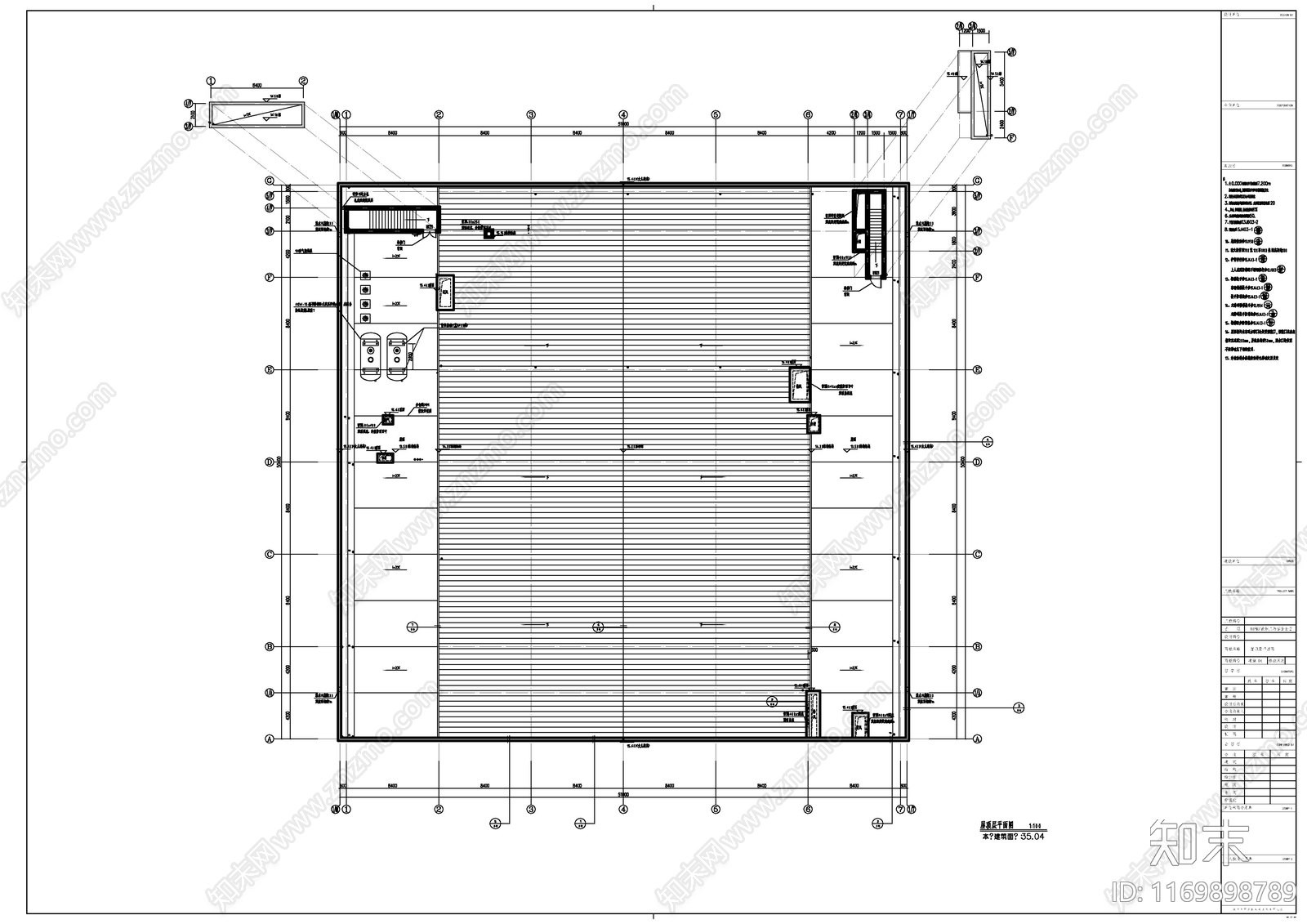 现代其他公共建筑cad施工图下载【ID:1169898789】
