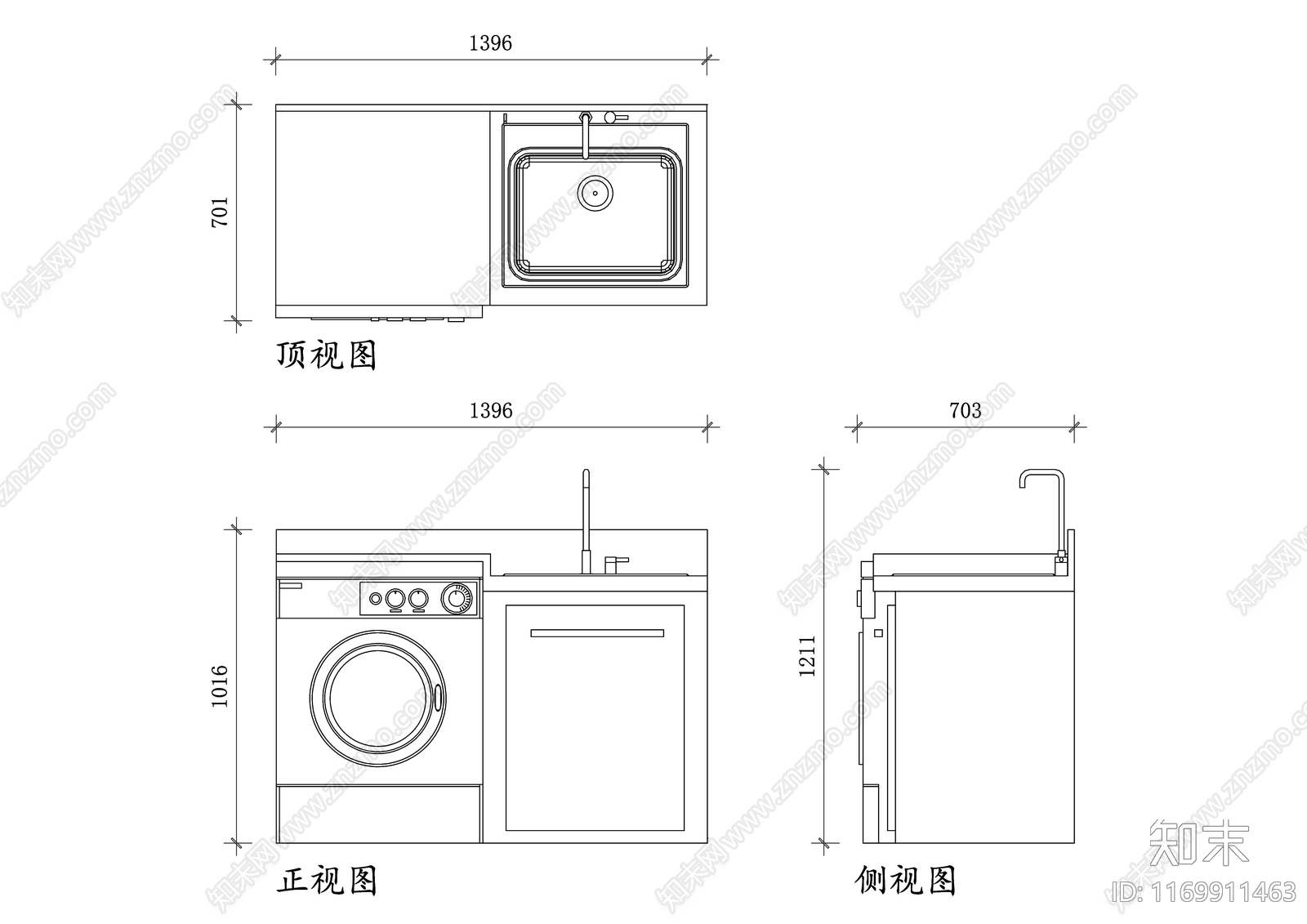 现代酒店cad施工图下载【ID:1169911463】