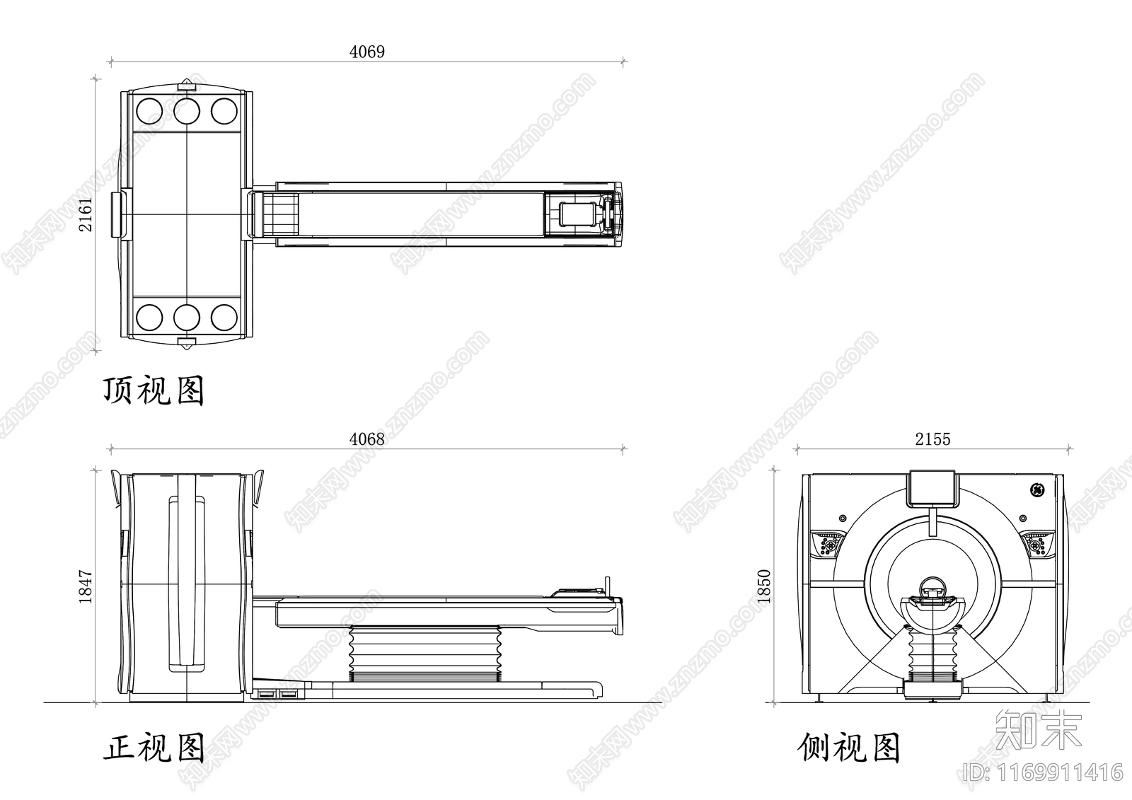 现代医院cad施工图下载【ID:1169911416】