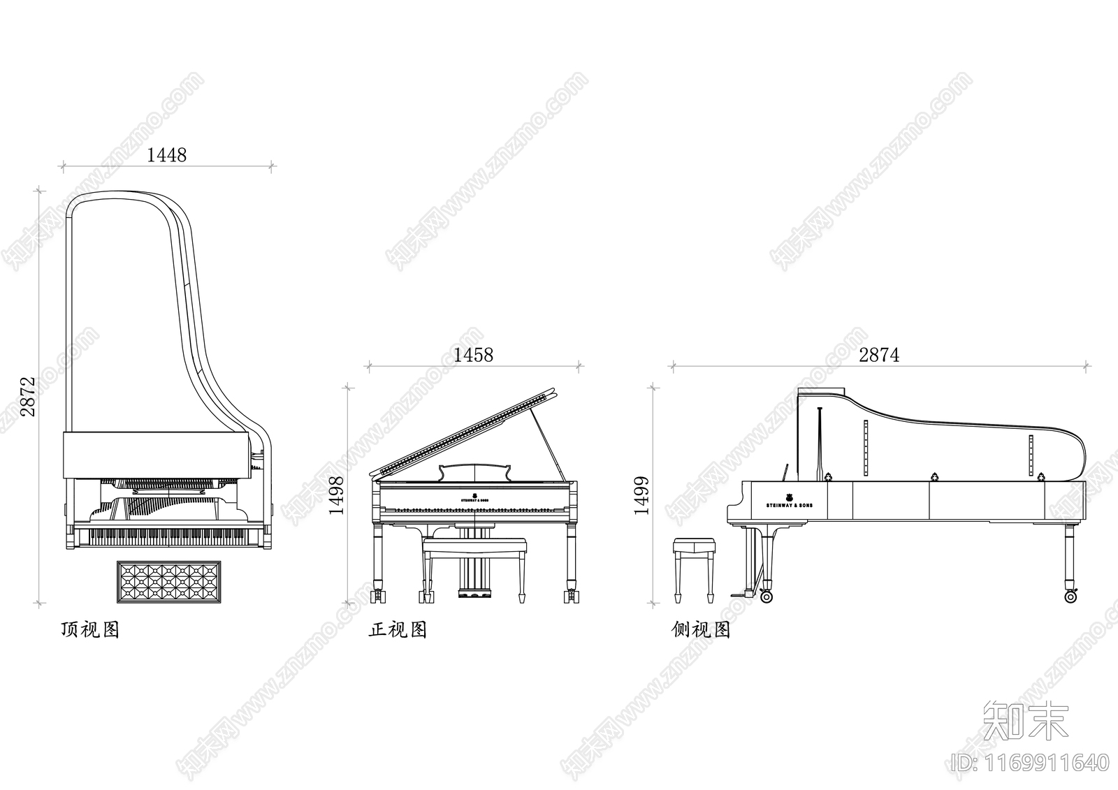 现代剧院施工图下载【ID:1169911640】