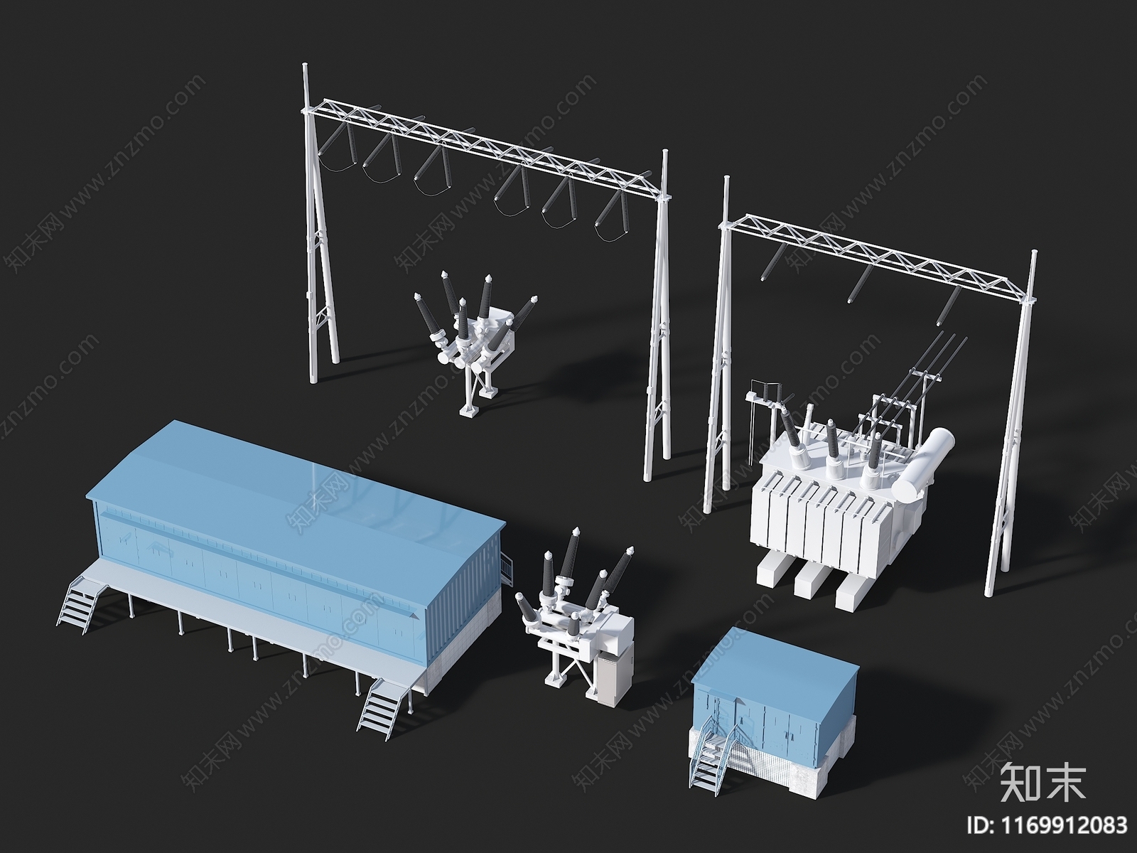 工业设备3D模型下载【ID:1169912083】