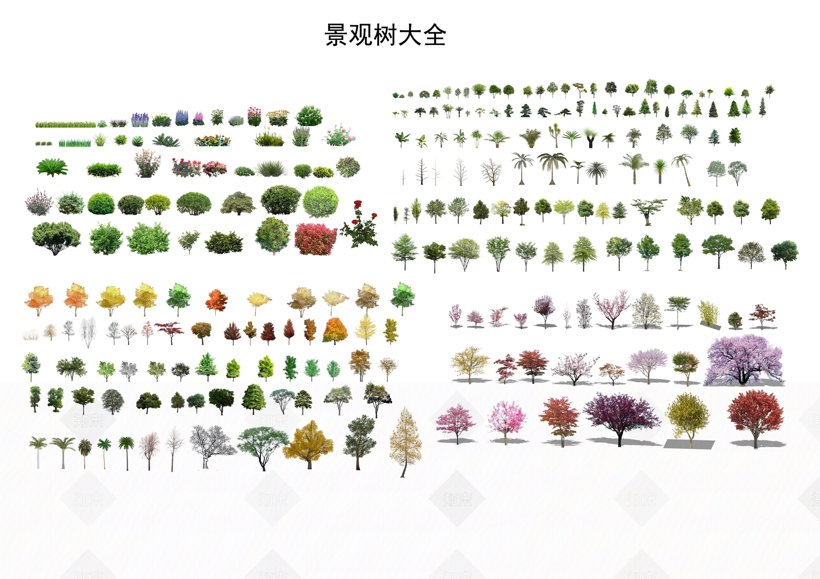 灌木SU模型下载【ID:1169917501】