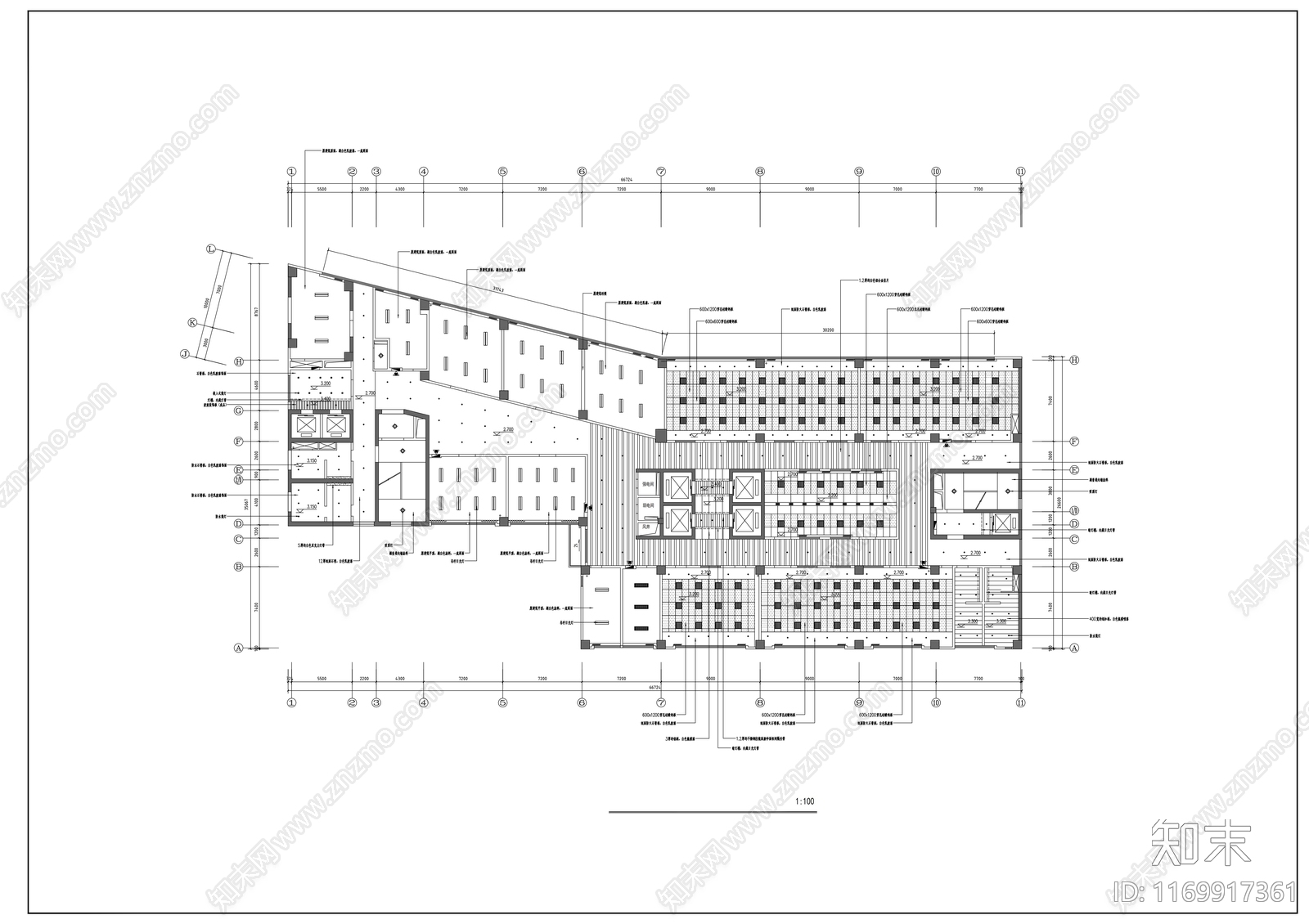 现代学校cad施工图下载【ID:1169917361】