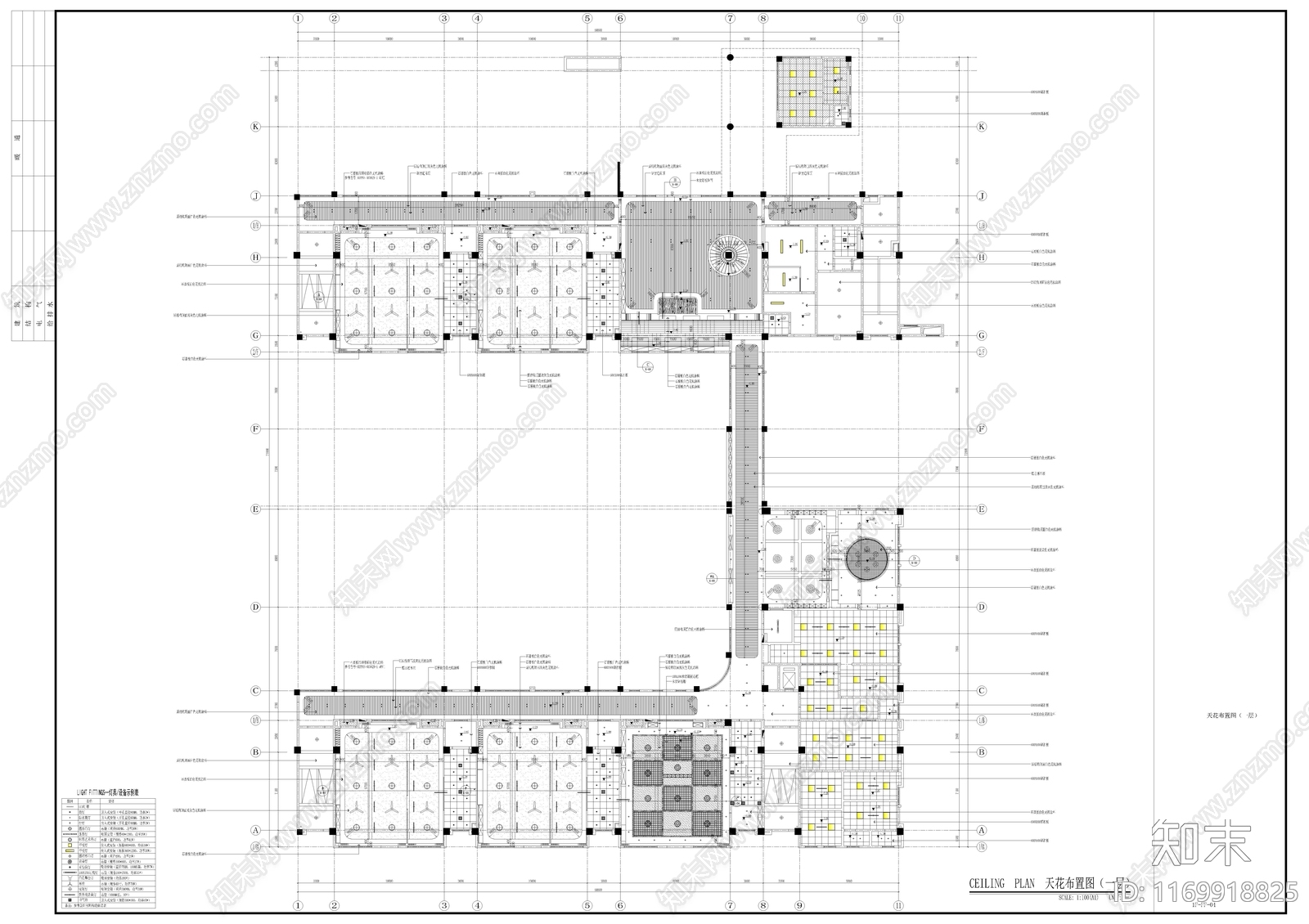 现代幼儿园建筑cad施工图下载【ID:1169918825】