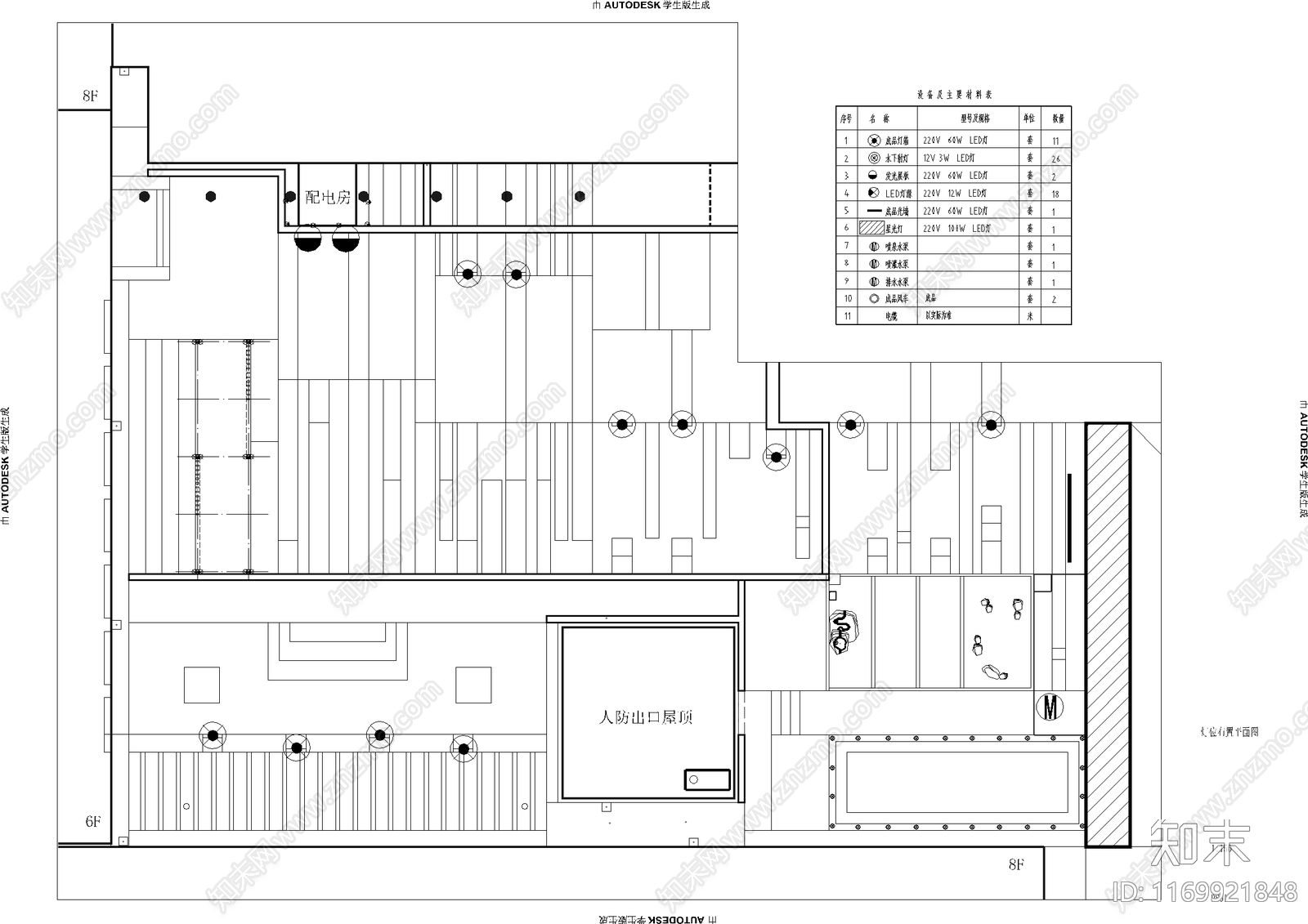 给排水图cad施工图下载【ID:1169921848】