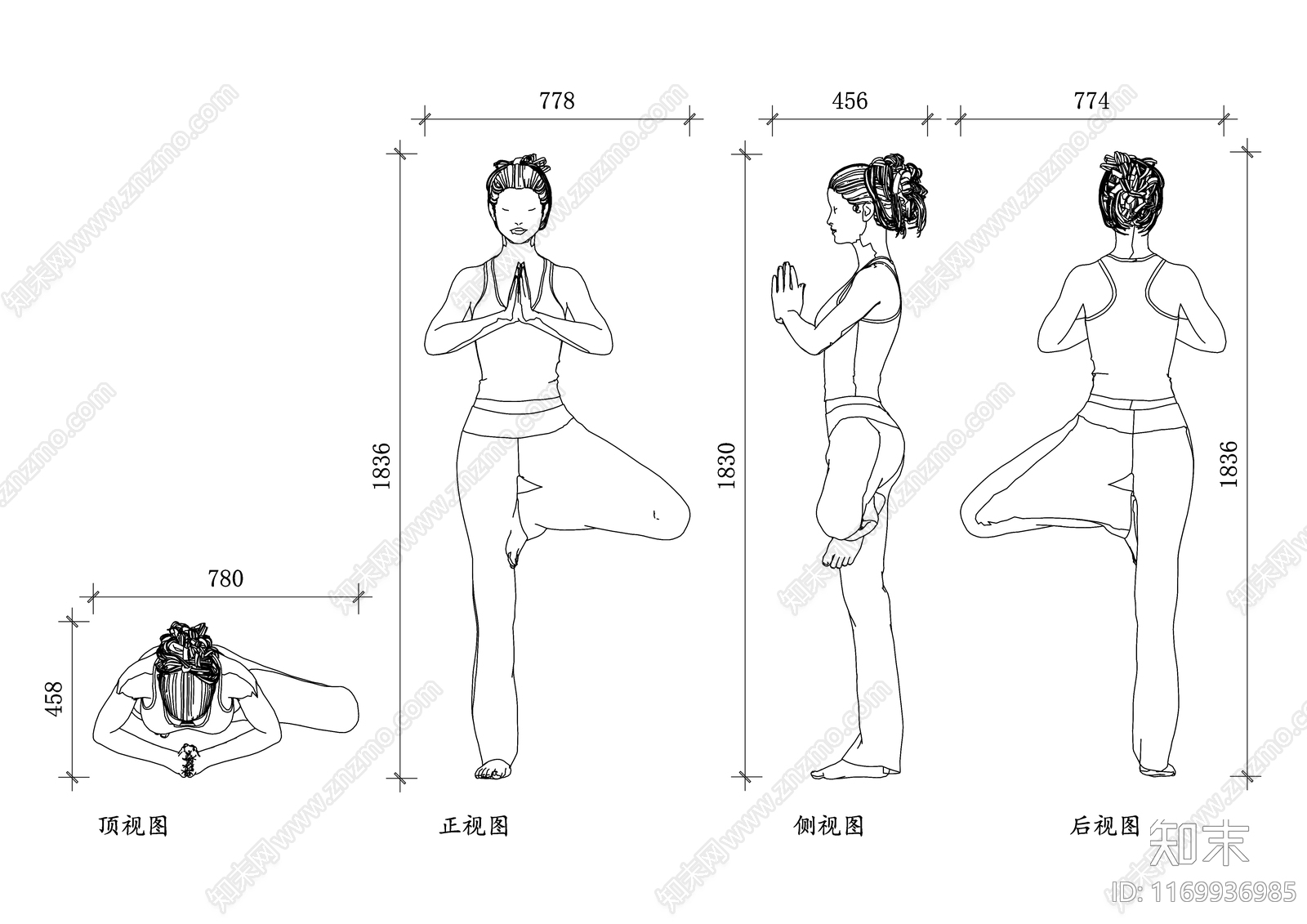 现代培训中心cad施工图下载【ID:1169936985】