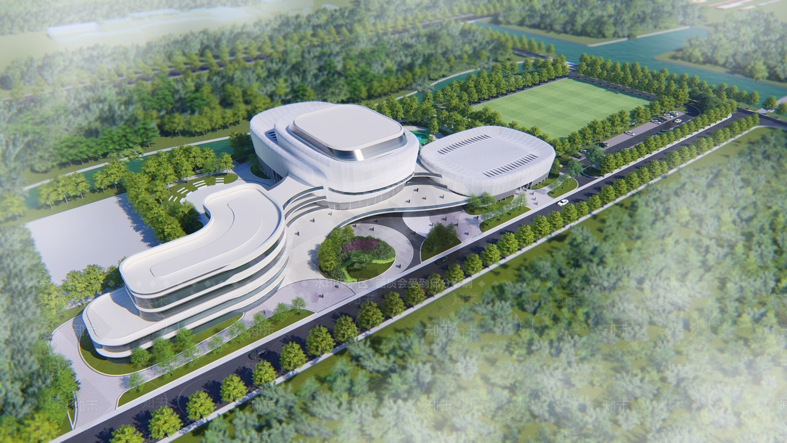 现代其他公共建筑SU模型下载【ID:1169939435】