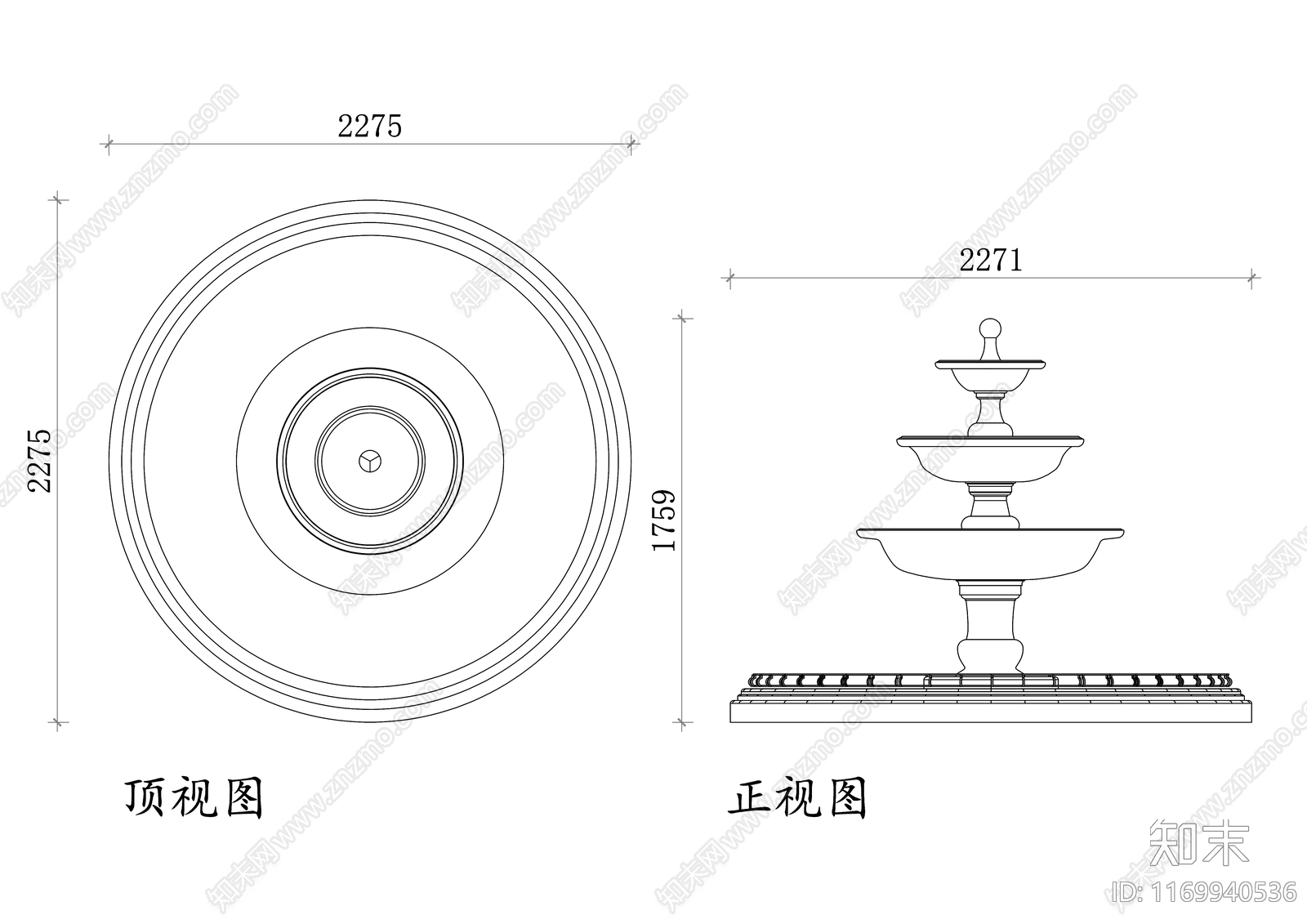 现代公园景观施工图下载【ID:1169940536】