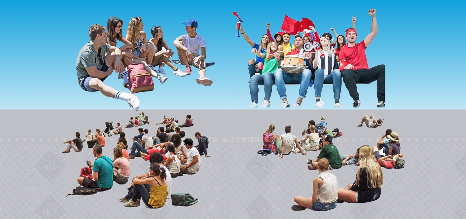 多人SU模型下载【ID:1169945103】