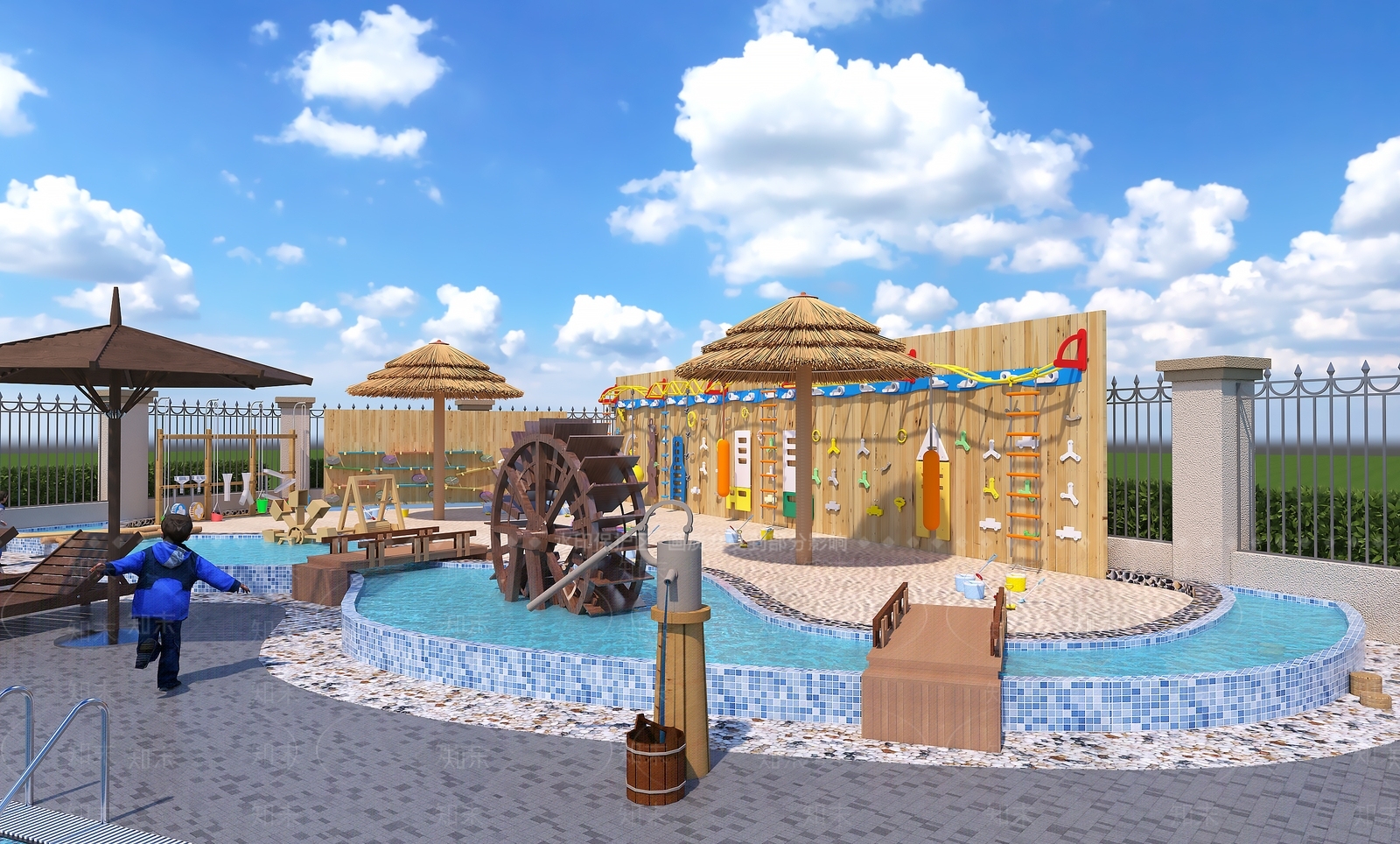 现代幼儿园3D模型下载【ID:1169958360】