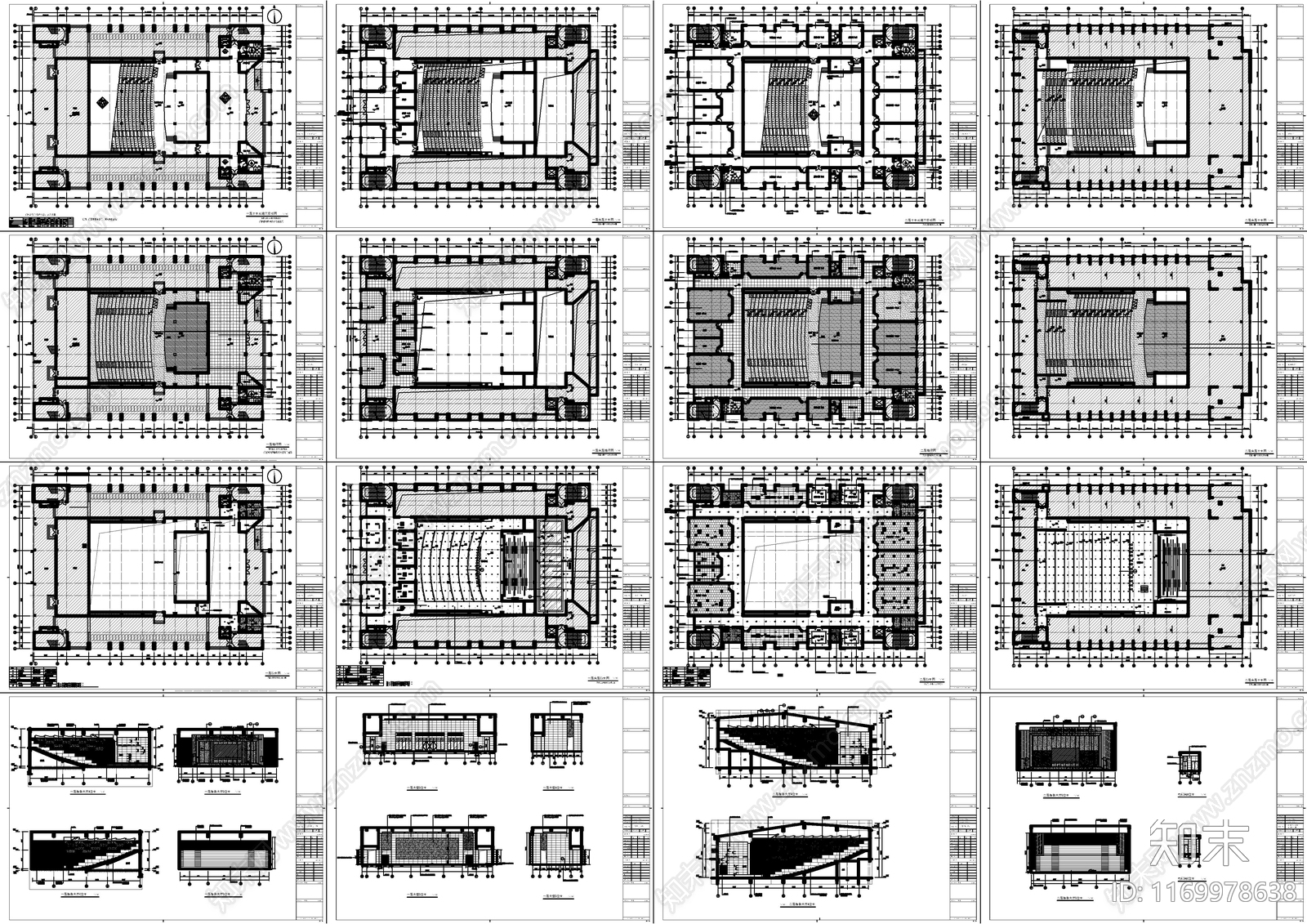 现代其他建筑cad施工图下载【ID:1169978638】