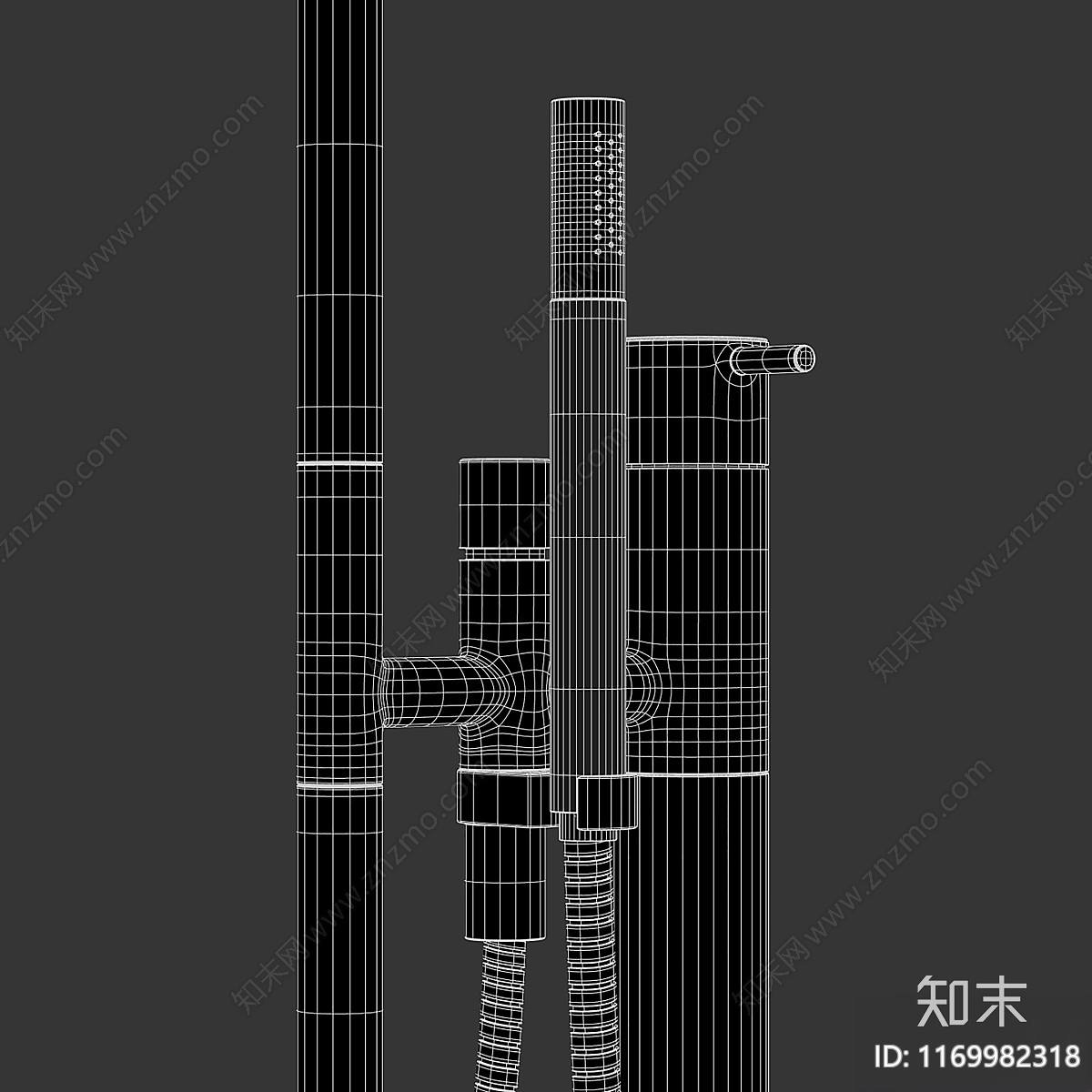 水龙头3D模型下载【ID:1169982318】