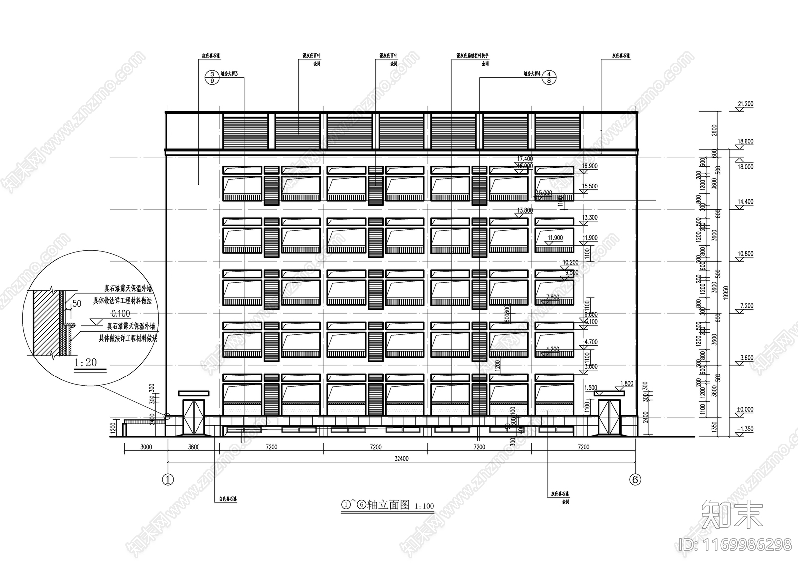 现代其他居住建筑cad施工图下载【ID:1169986298】