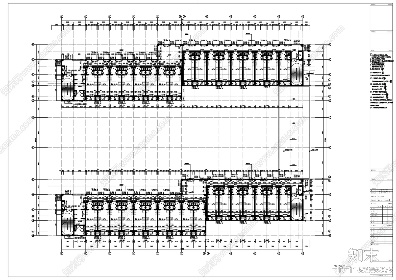 现代其他居住建筑cad施工图下载【ID:1169986975】