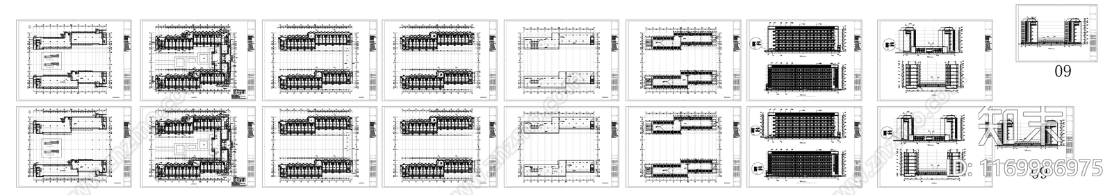 现代其他居住建筑cad施工图下载【ID:1169986975】