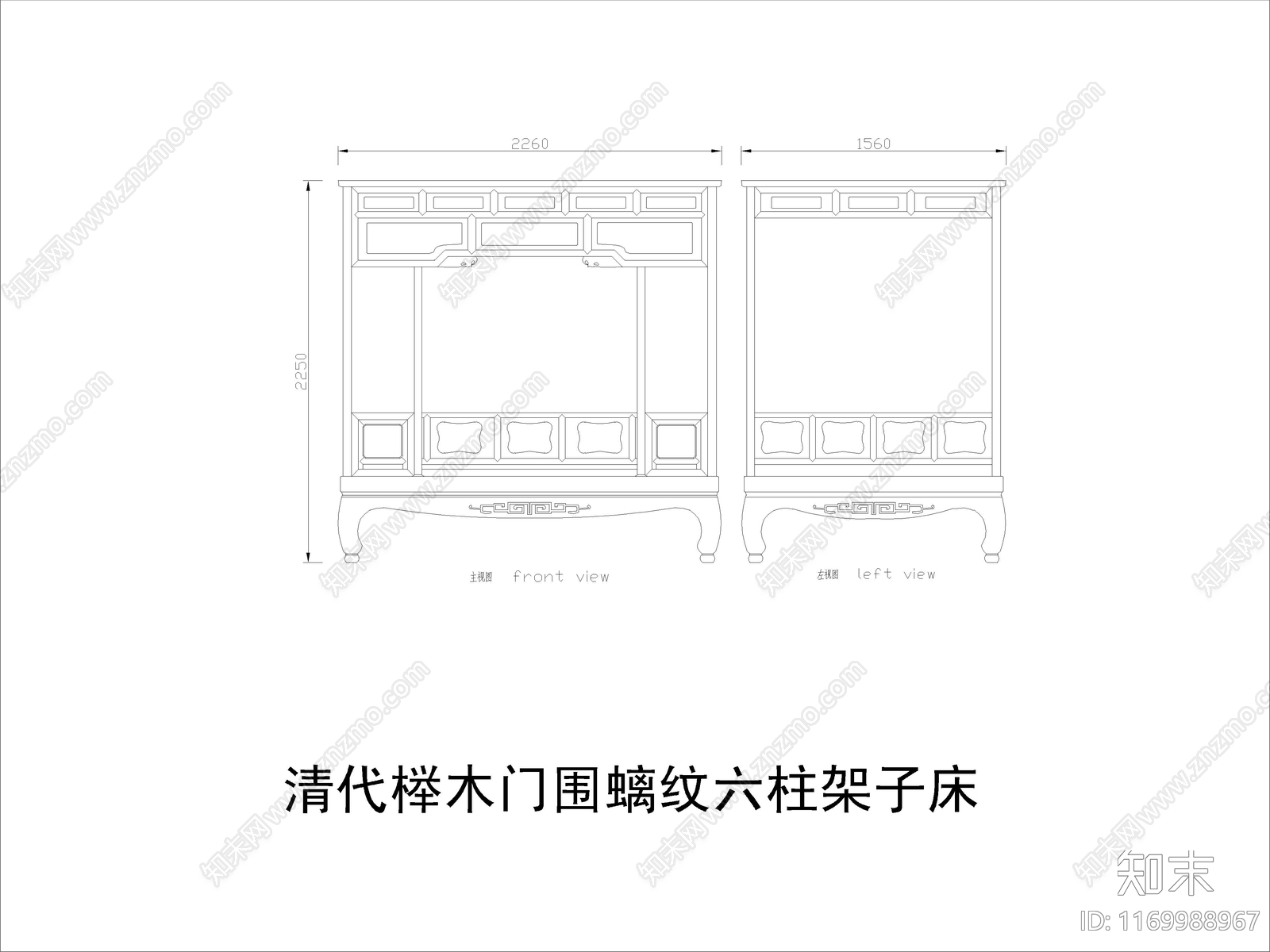 中式家具节点详图cad施工图下载【ID:1169988967】