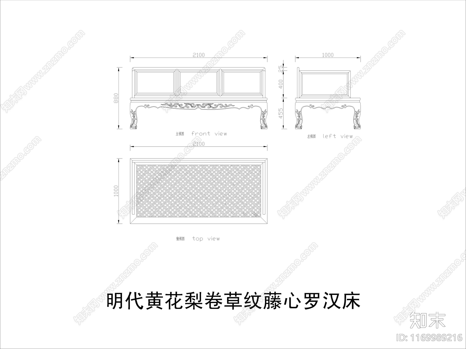 中式家具节点详图cad施工图下载【ID:1169989216】