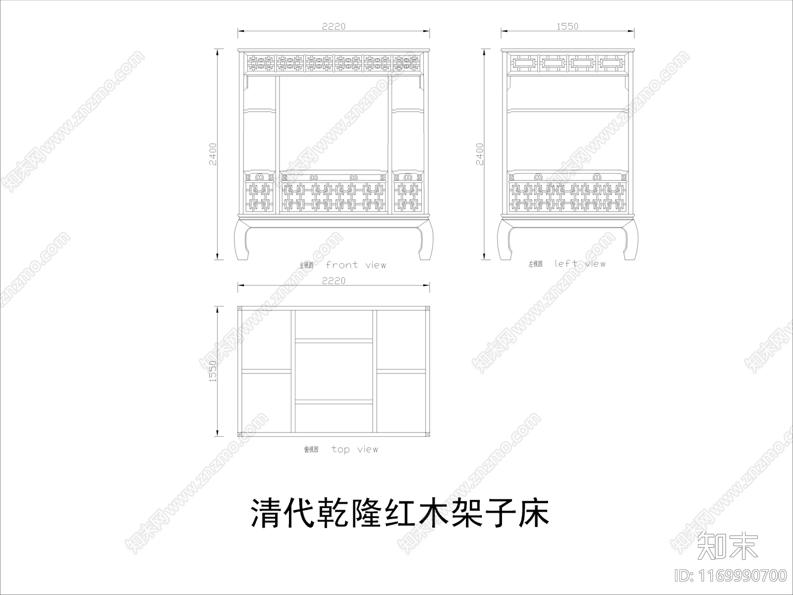 中式家具节点详图cad施工图下载【ID:1169990700】