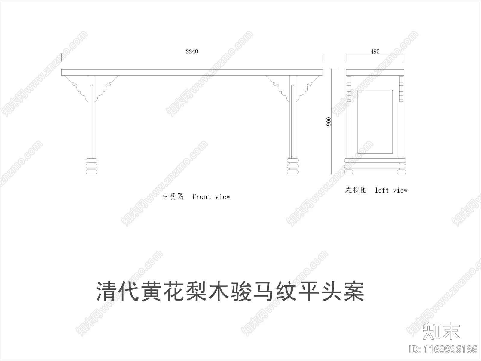 中式家具节点详图cad施工图下载【ID:1169996186】