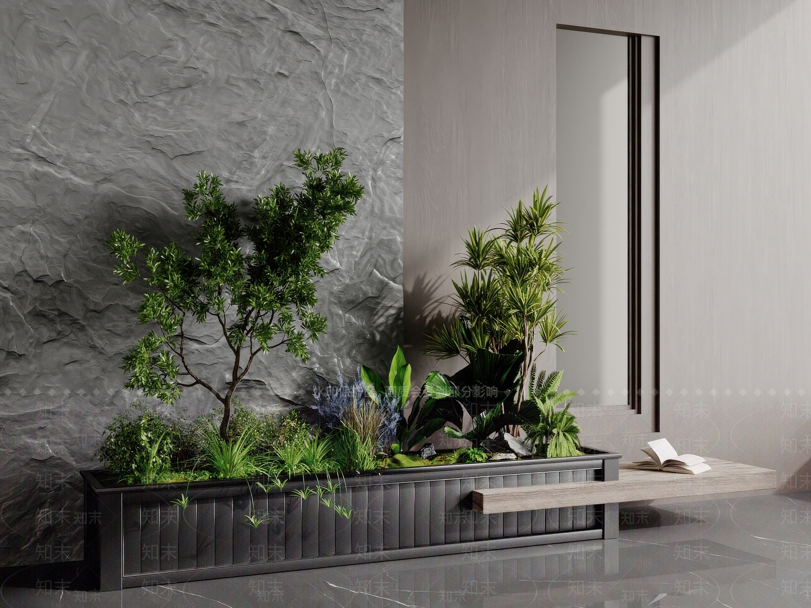 植物堆3D模型下载【ID:1170000828】