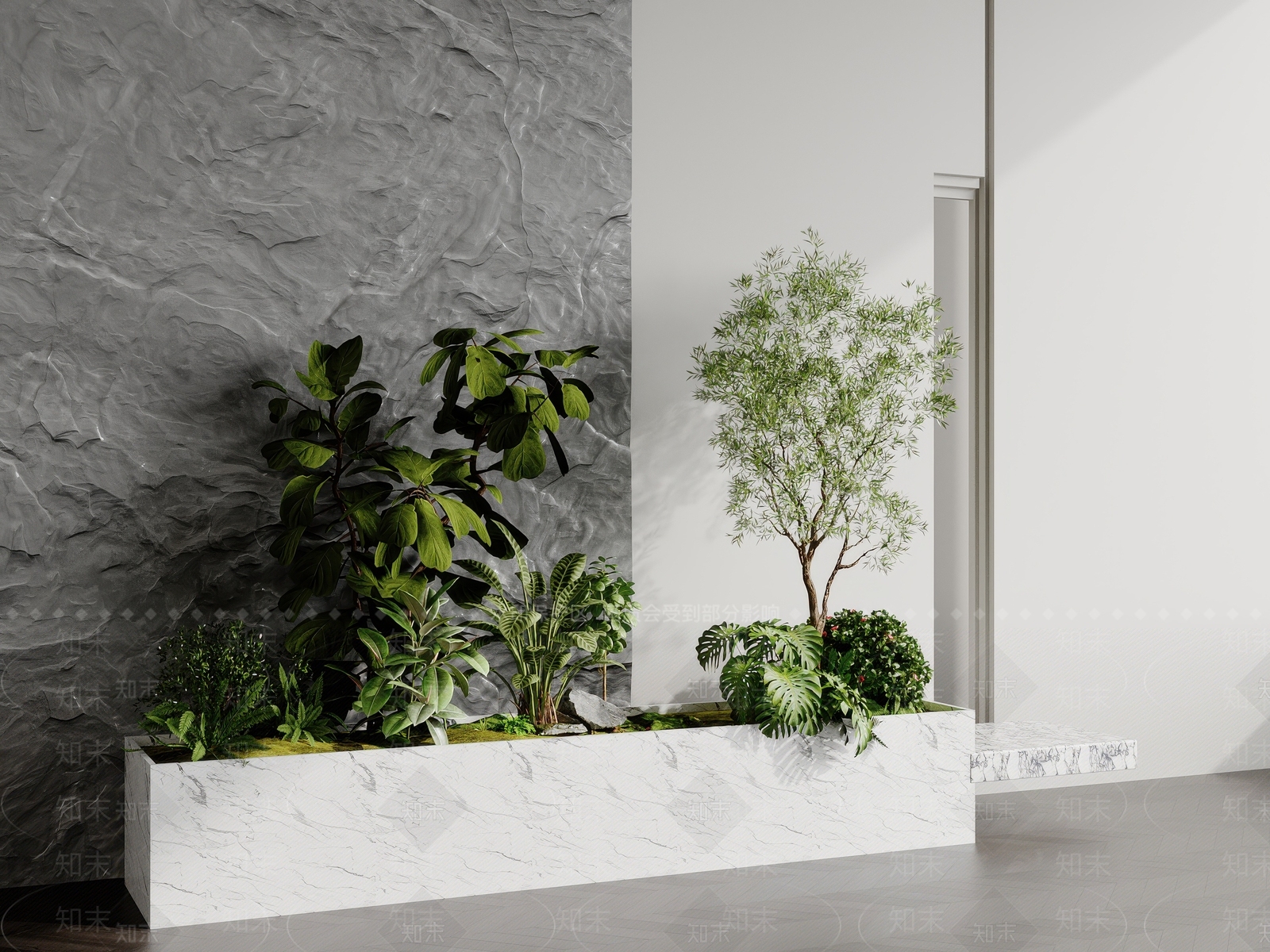 植物堆3D模型下载【ID:1170002996】