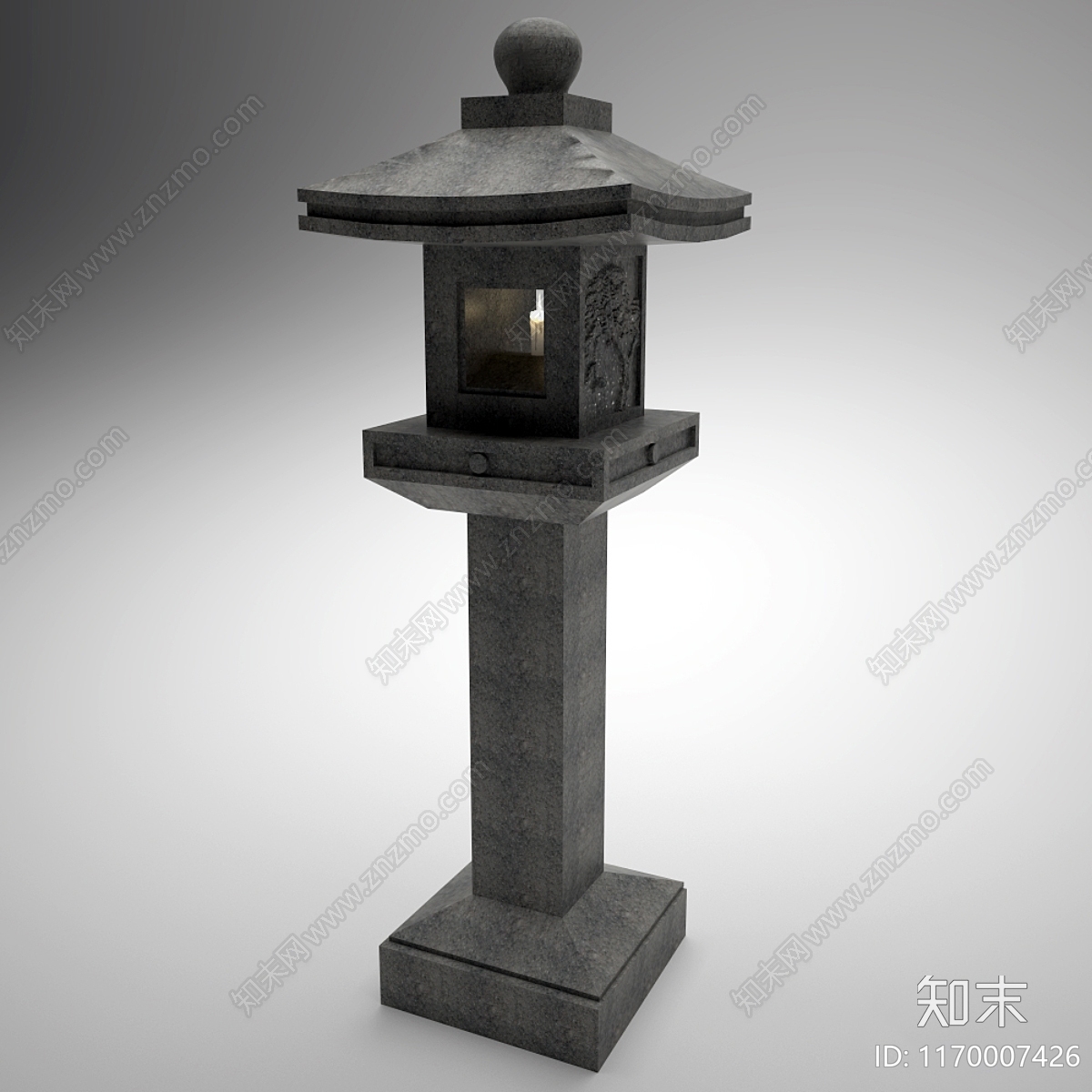 中式日式其他灯具3D模型下载【ID:1170007426】