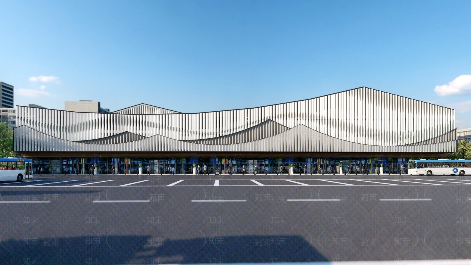 新中式现代其他公共建筑SU模型下载【ID:1170025180】