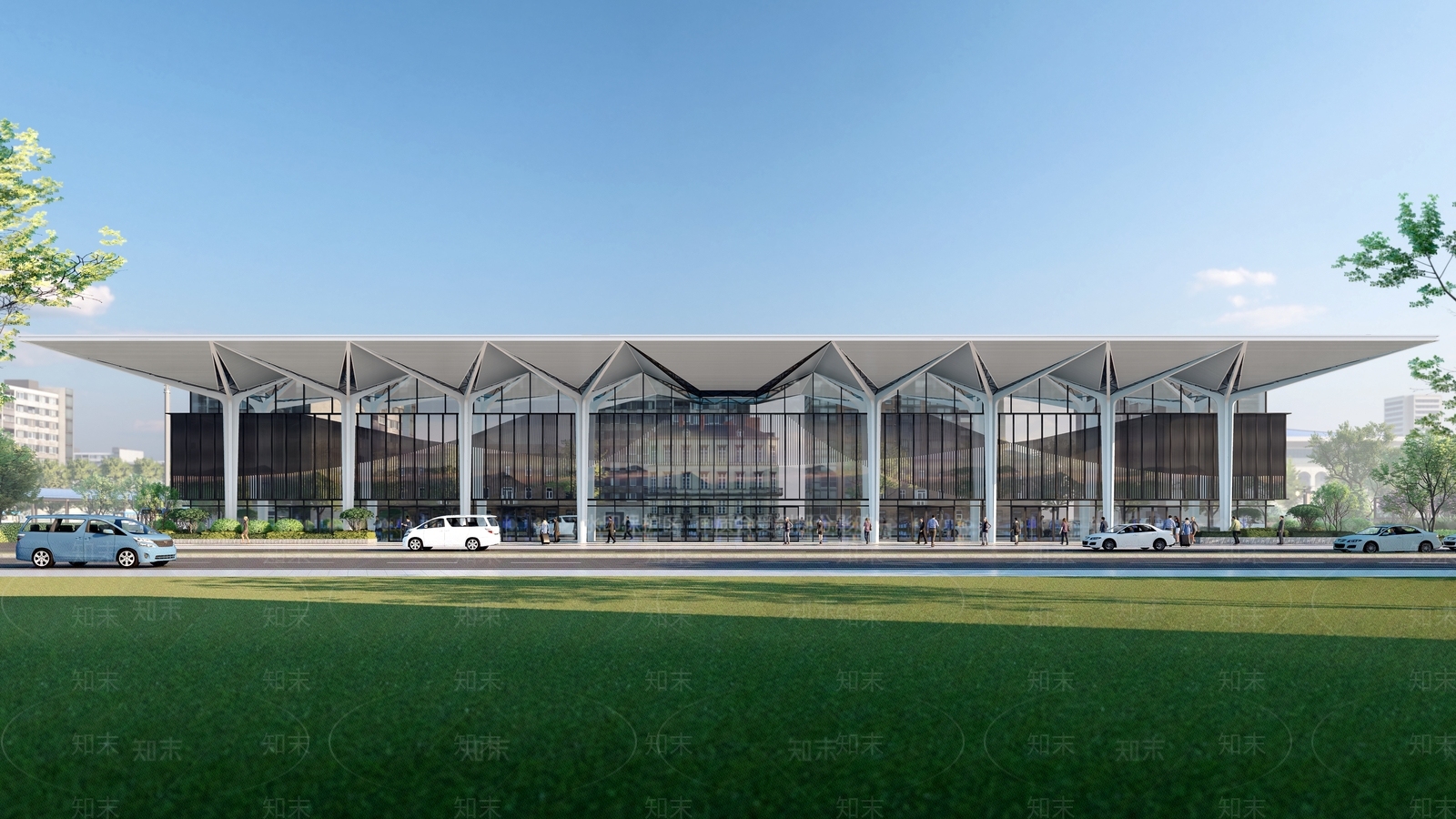 现代工业其他公共建筑SU模型下载【ID:1170027003】