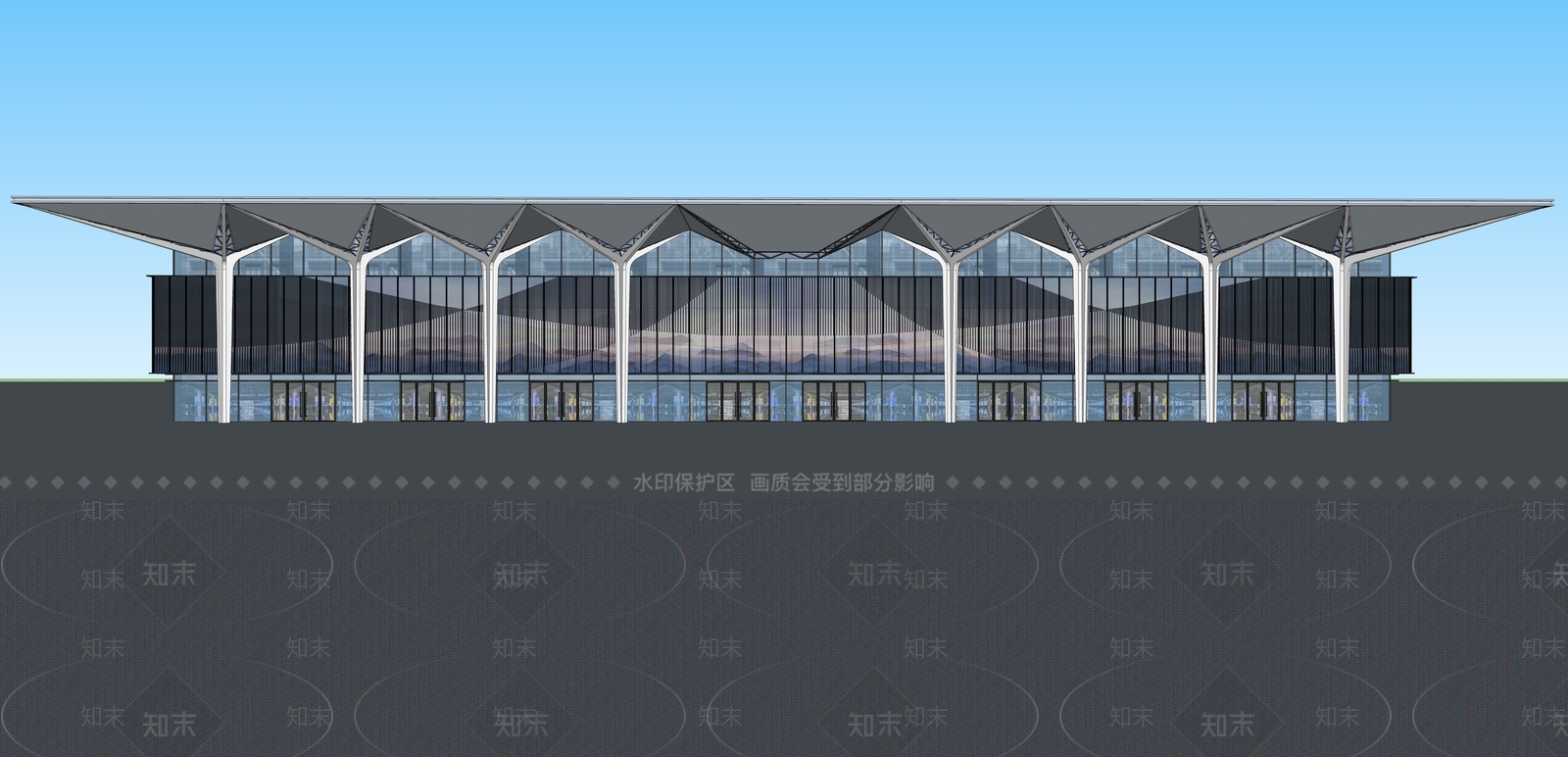 现代工业其他公共建筑SU模型下载【ID:1170027003】