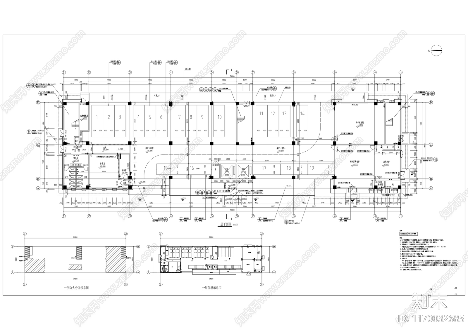 现代其他建筑cad施工图下载【ID:1170032685】