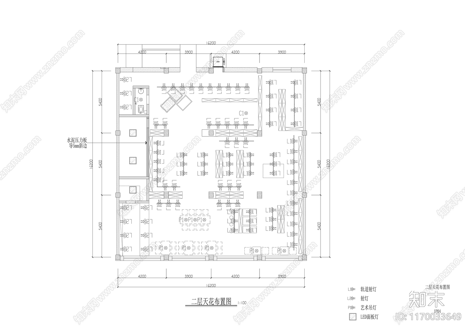 现代阅览室cad施工图下载【ID:1170033649】