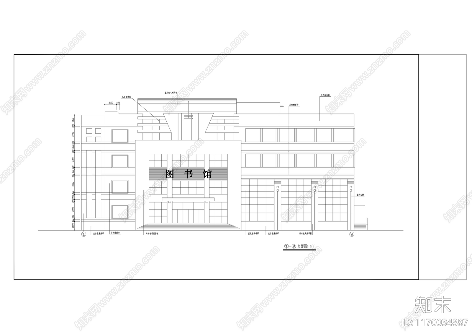 建筑平面图施工图下载【ID:1170034387】