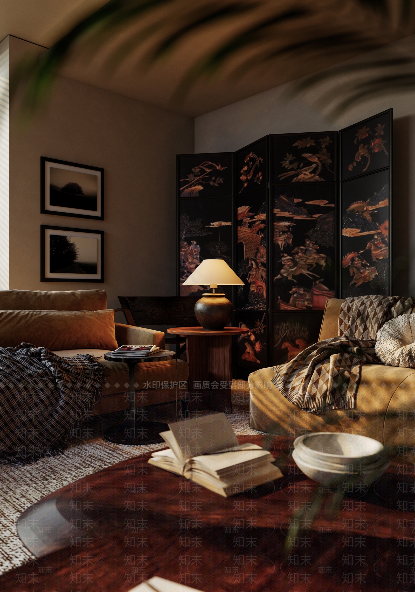 侘寂休闲椅3D模型下载【ID:1214720476】
