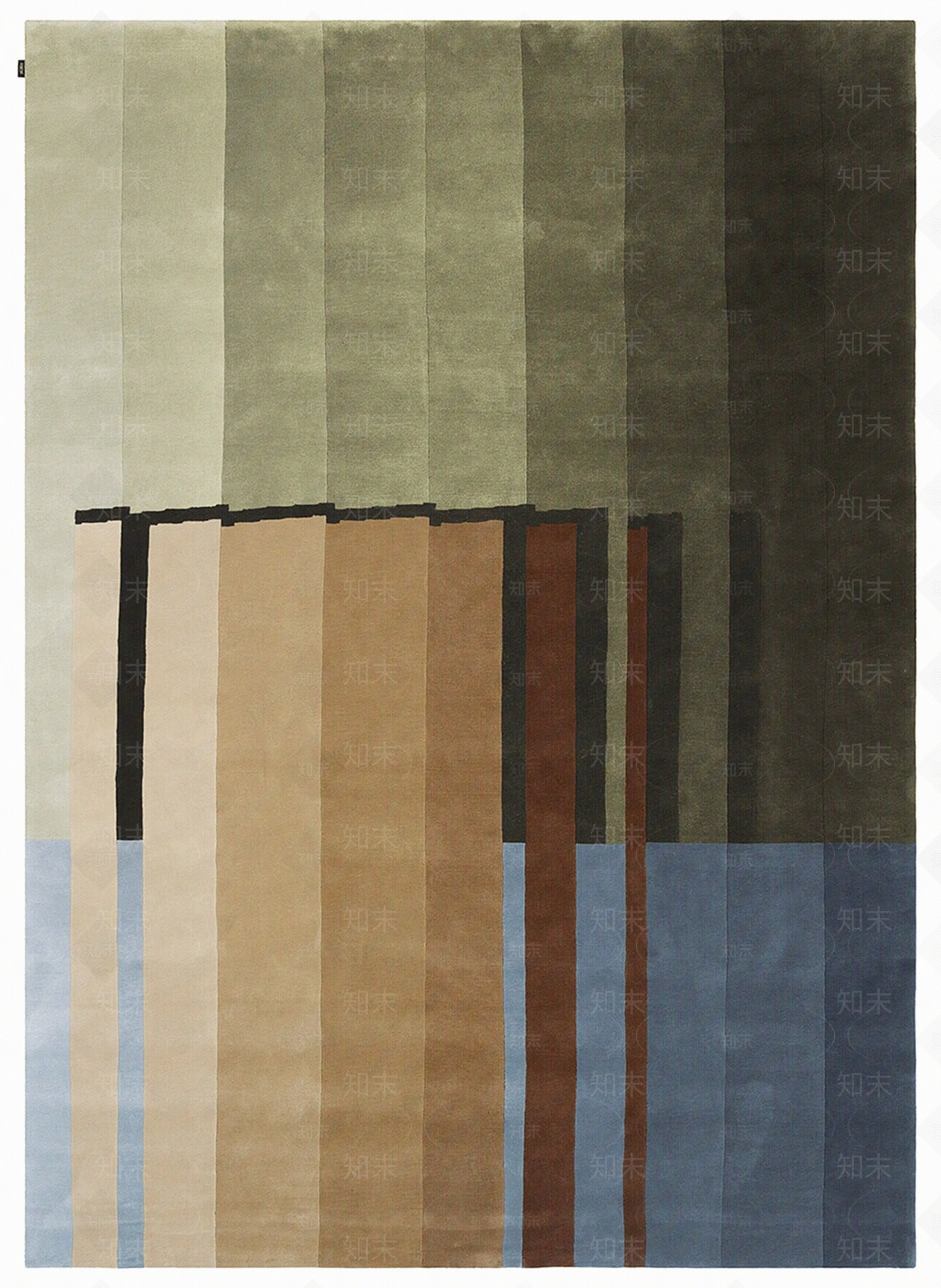 现代复古地毯贴图下载【ID:1170037857】