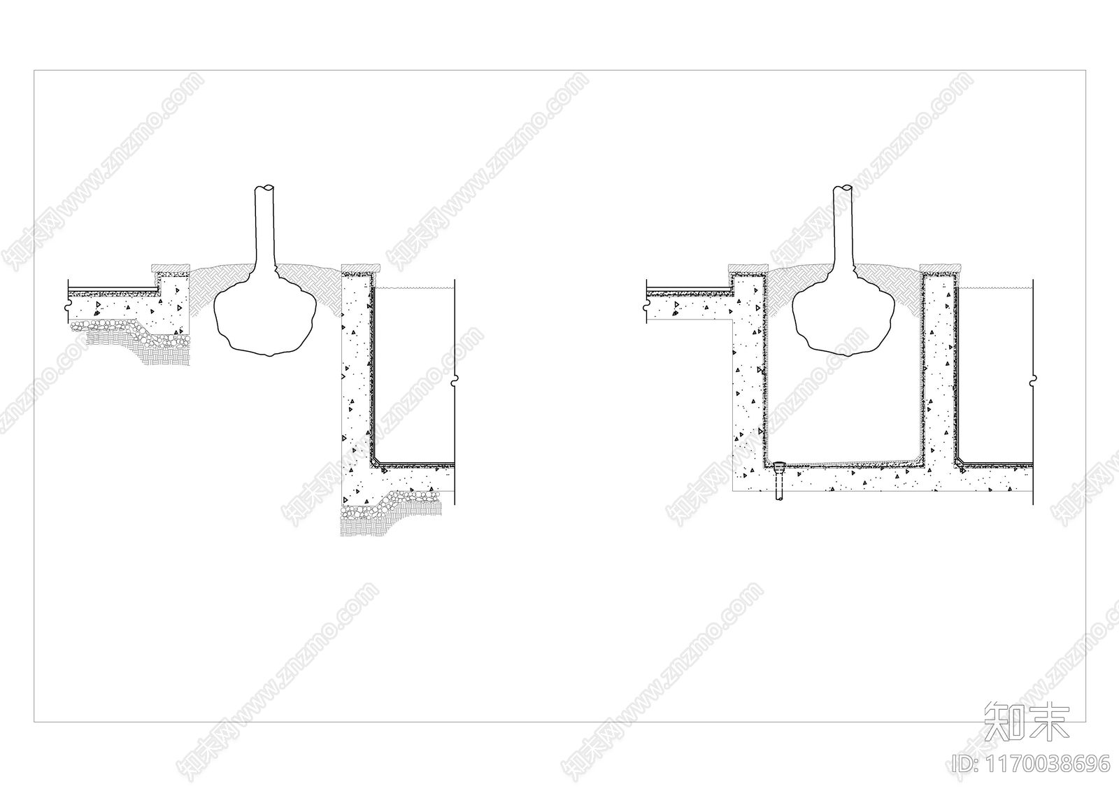 现代树池图库施工图下载【ID:1170038696】