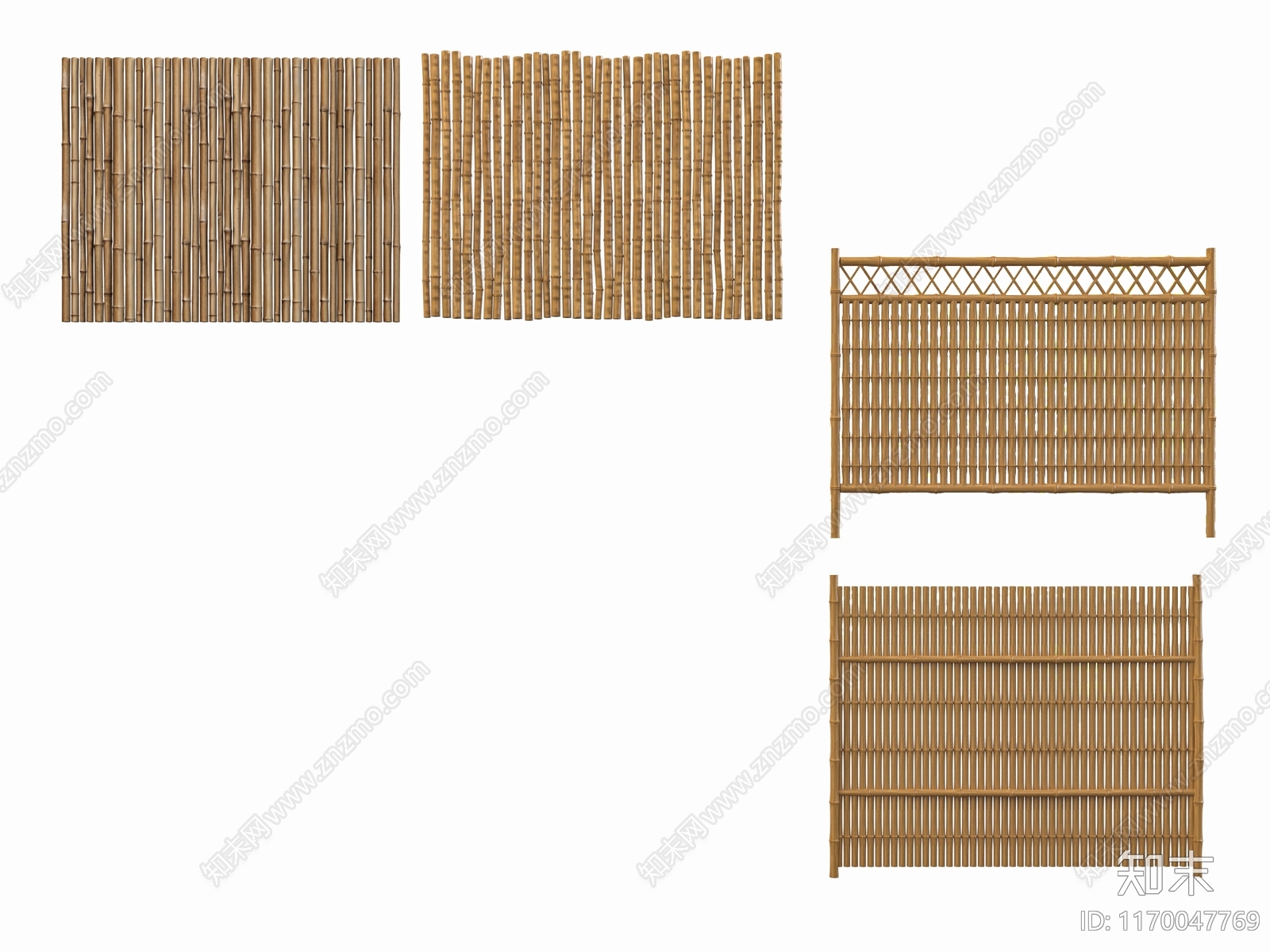 现代栏杆3D模型下载【ID:1170047769】