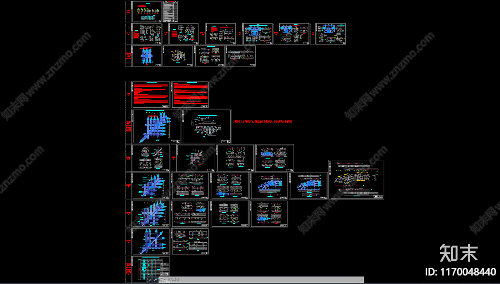 中式古建cad施工图下载【ID:1170048440】