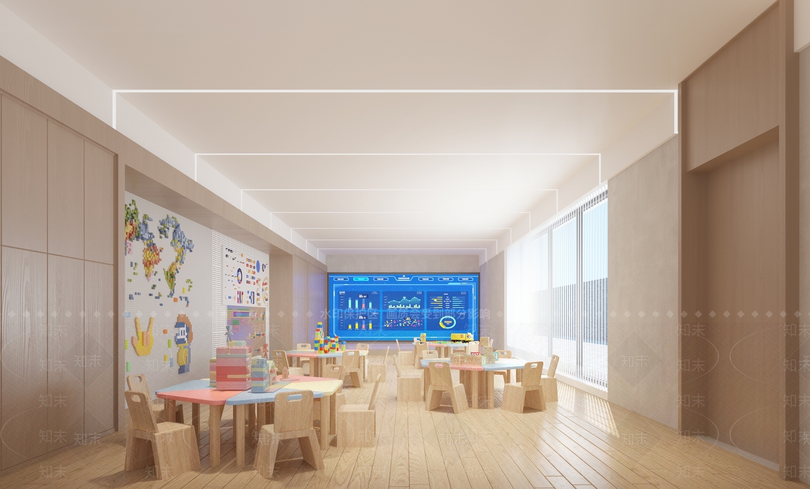 图书馆3D模型下载【ID:1170051857】