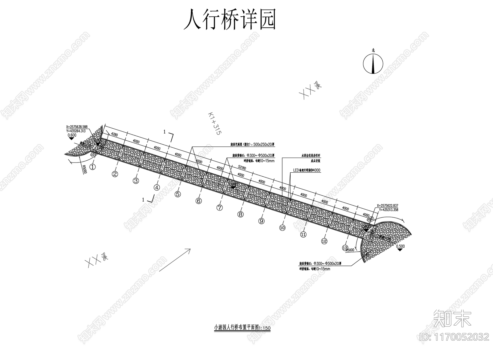 景观节点cad施工图下载【ID:1170052032】