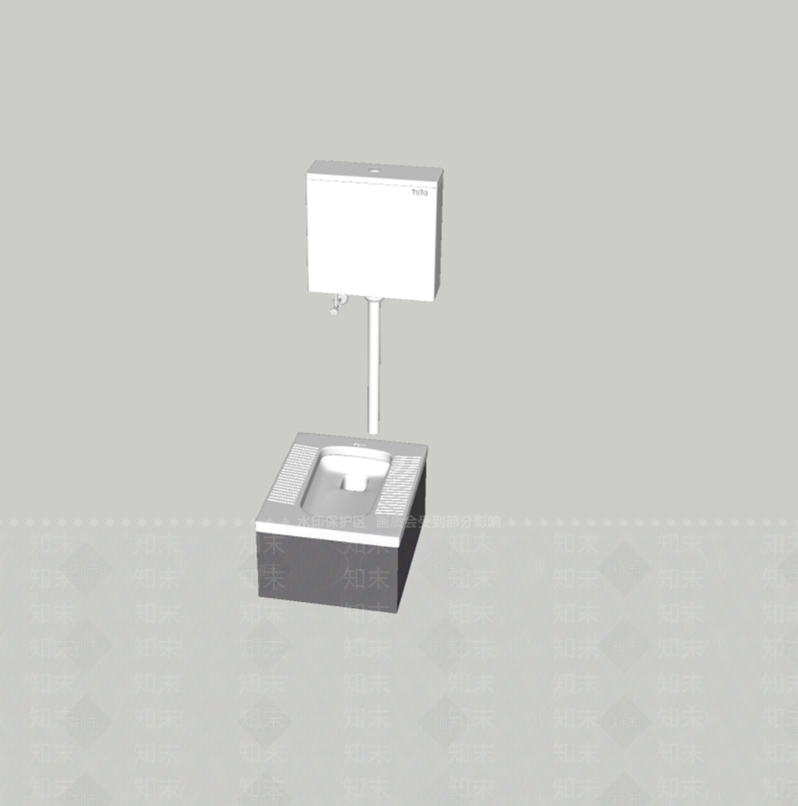 小便斗SU模型下载【ID:1170071658】