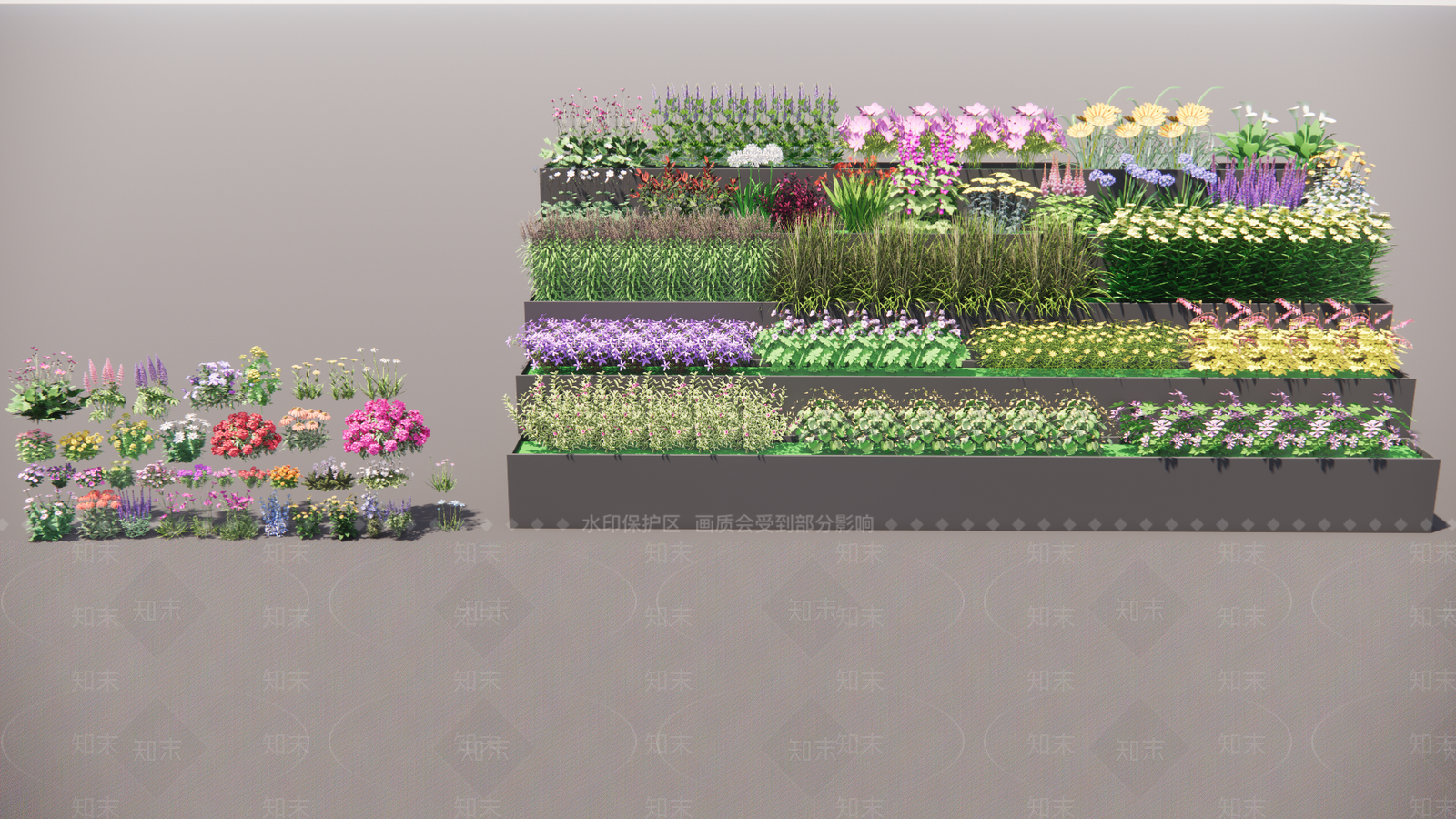 花草SU模型下载【ID:1170073348】