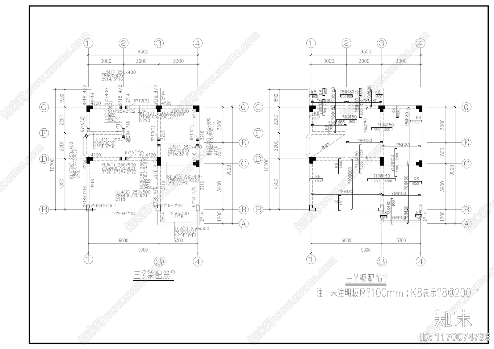 欧式别墅建筑cad施工图下载【ID:1170074736】