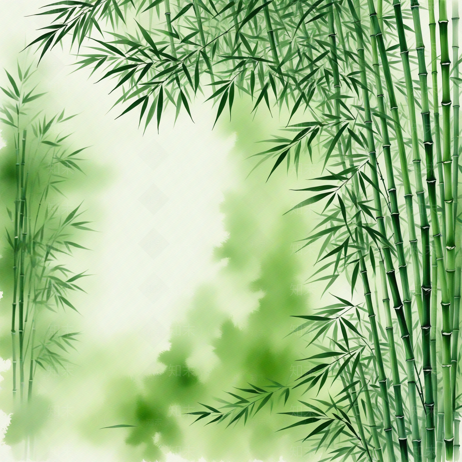 现代新中式壁纸贴图下载【ID:1170090969】