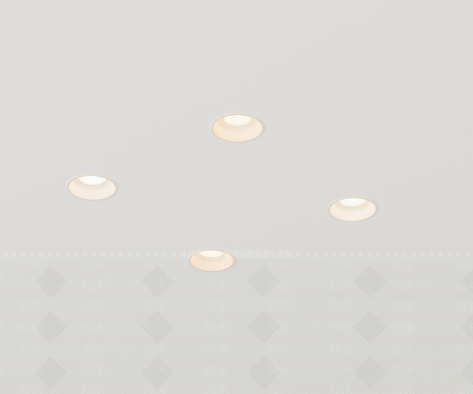 现代简约筒灯3D模型下载【ID:1170103268】