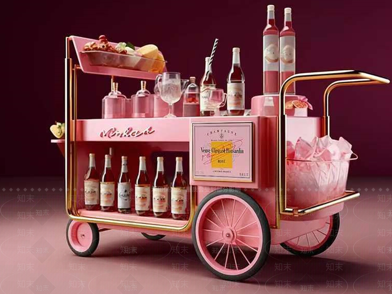 推车SU模型下载【ID:1170105663】