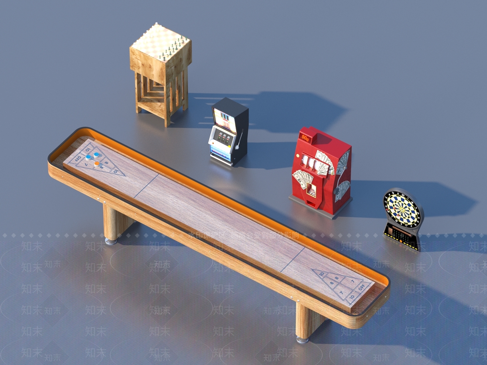 娱乐器材3D模型下载【ID:1170105955】